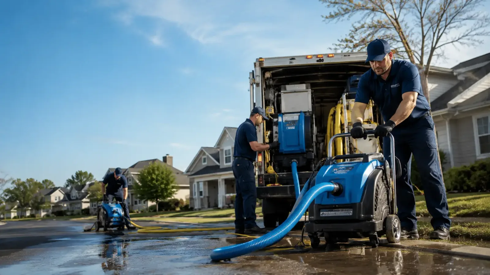 Flood Damage Cleanup in Evans City, PA